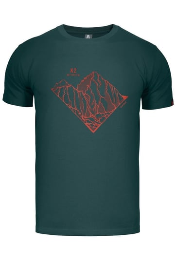 Koszulka męska T-shirt z modalu Alpinus Skilbrum zielony - M Alpinus