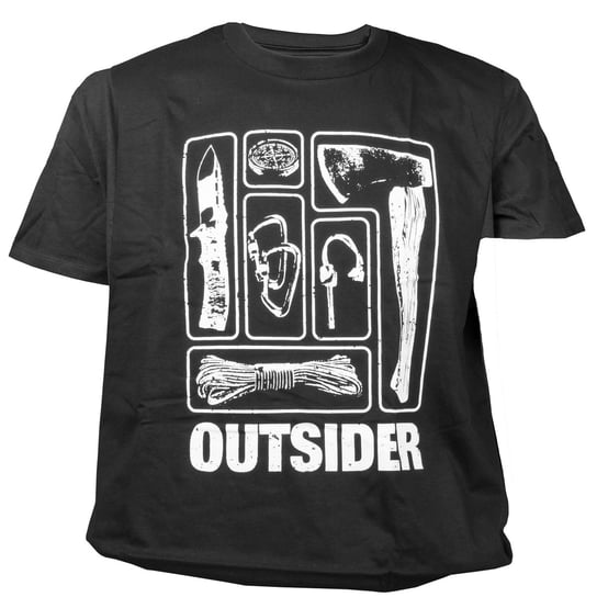 Koszulka męska TigerWood Outsider czarna S Tigerwood