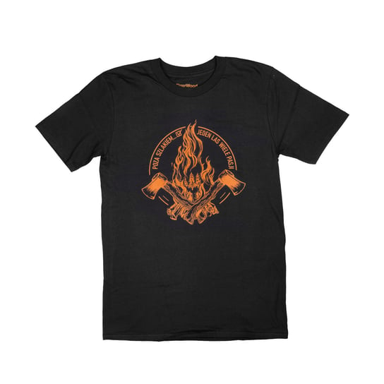 Koszulka męska TigerWood Poza Szlakiem czarna 2XL Tigerwood