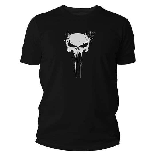 Koszulka męska TigerWood Punisher czarna 2XL Tigerwood