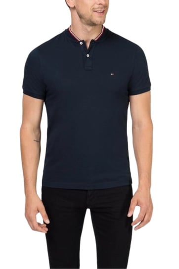 Koszulka męska Tommy Hilfiger Baseball Collar Slim Polo t-shirt-S Inna marka