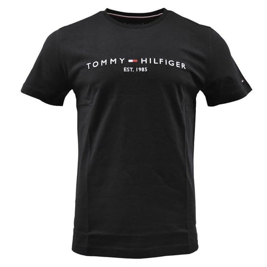 Koszulka męska Tommy Hilfiger T-Shirt czarna - MW0MW11465BAS - S Tommy Hilfiger