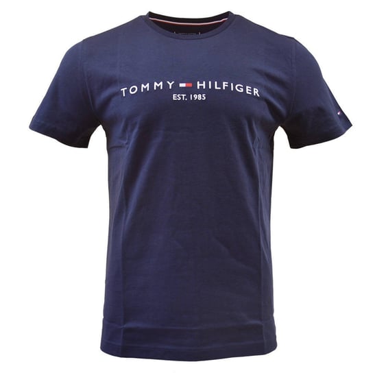 Koszulka męska Tommy Hilfiger T-Shirt granatowa - MW0MW11465 403 - L Tommy Hilfiger