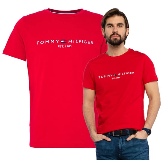koszulka meska tommy hilfiger tshirt meski est 1985 czerwony koszulka meska tommy hilfiger tshirt meski est 1985 czerwony r.M Tommy Hilfiger