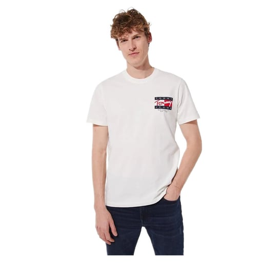 Koszulka męska Tommy Jeans Vintage Flag Signature  t-shirt-XS Tommy Hilfiger