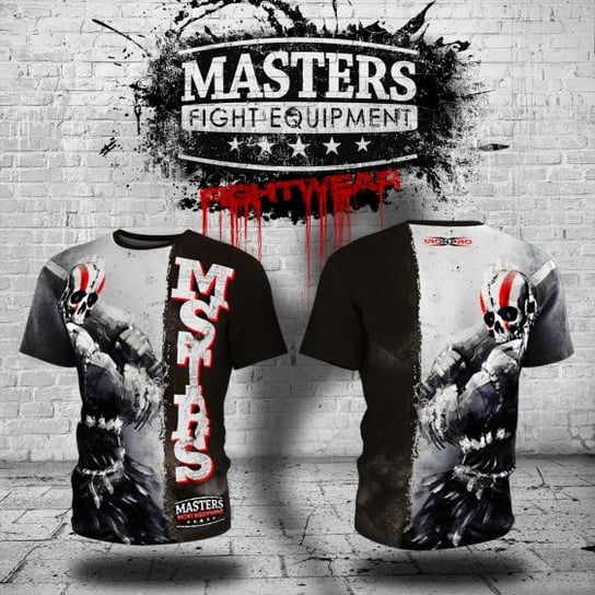 Koszulka męska treningowa, Fightwear Collection Dark Side Warrior, rozmiar S Iron Pro