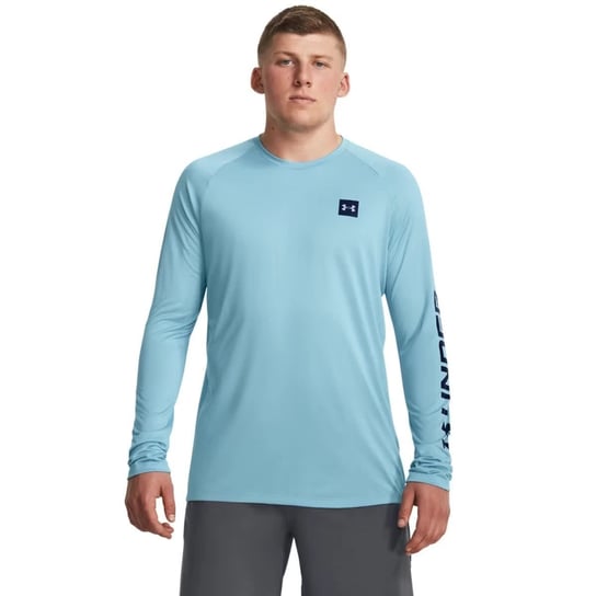 Koszulka Męska Under Armour Tech Print Fill Ls-M Inna marka