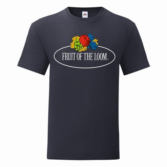 Koszulka męska Vintage z dużym logo Fruit of the Loom L FRUIT OF THE LOOM