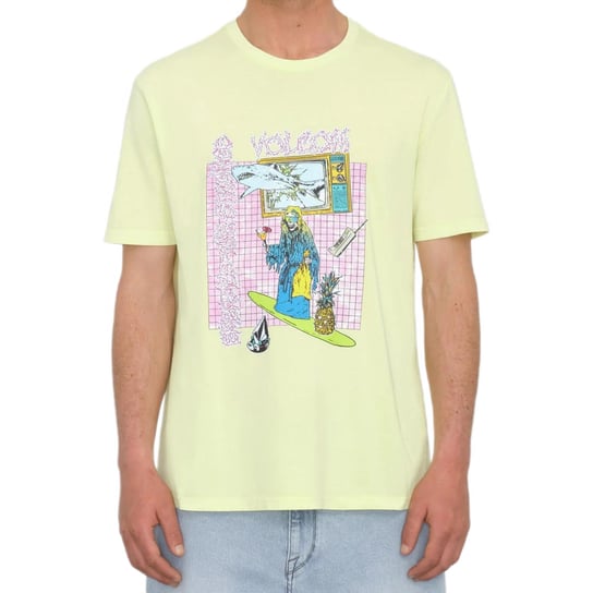 Koszulka męska Volcom Frenchsurf t-shirt bawełniany-M VOLCOM