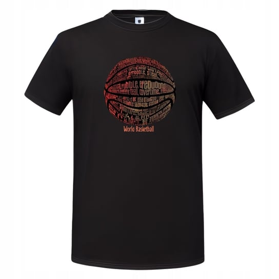 Koszulka męska World Basketball dla Fanów Koszykówki i Sportu T-shirt męski Inna marka