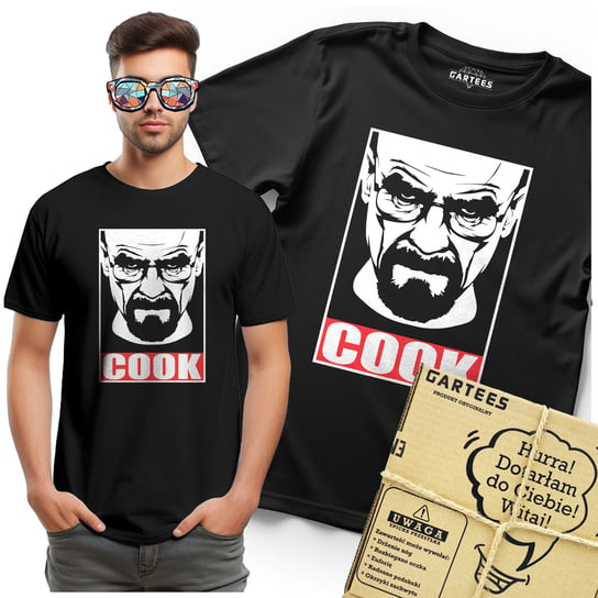 KOSZULKA MĘSKA Z NADRUKIEM COOK DLA FANÓW FILMÓW KINOMANIAK TSHIRT Gartees