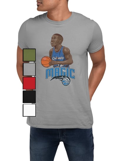 Koszulka Męska Z Nadrukiem Dla Fana Nba Koszykówka Orlando Magic -Xs Inna marka