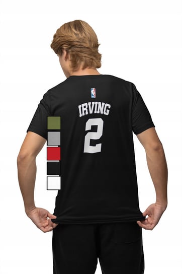 Koszulka Męska Z Nadrukiem Na Plecach NBA Dallas - Kyrie Irving - L Inna marka