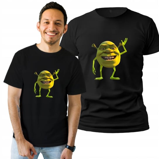 Koszulka Męska z Nadrukiem  T-shirt Na Prezent Shrek Wazowsky XL Plexido