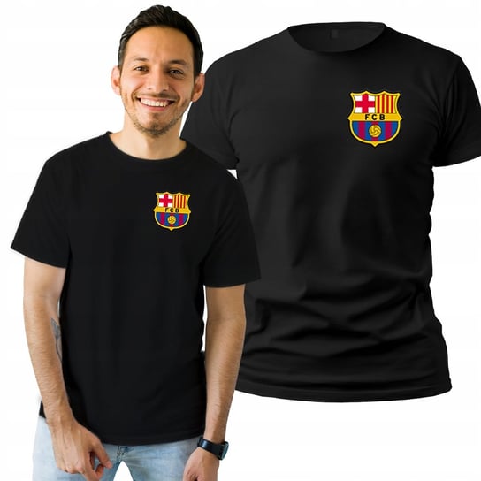 Koszulka Męska z Nadrukiem  T-shirt Prezent FC Barcelona S Plexido