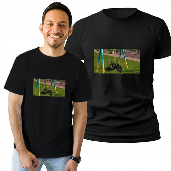 Koszulka Męska Z Nadrukiem  T-shirt Prezent Simsy Śmierć Chill M Plexido