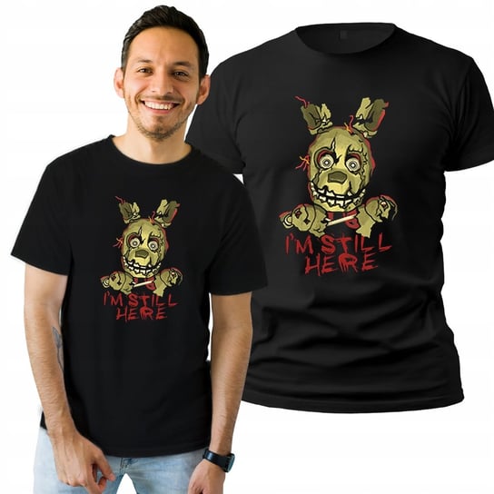 Koszulka Męska z Nadrukiem  T-shirt Prezent Spring Trap L Plexido