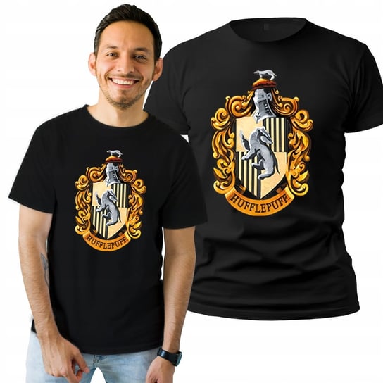 Koszulka Męska Z Nadrukiem  T-shirt Prezent Urodziny Hufflepuff M Plexido