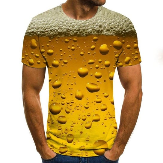 Koszulka męskia 3D T-shirt bąbelki XXXXL Inny producent