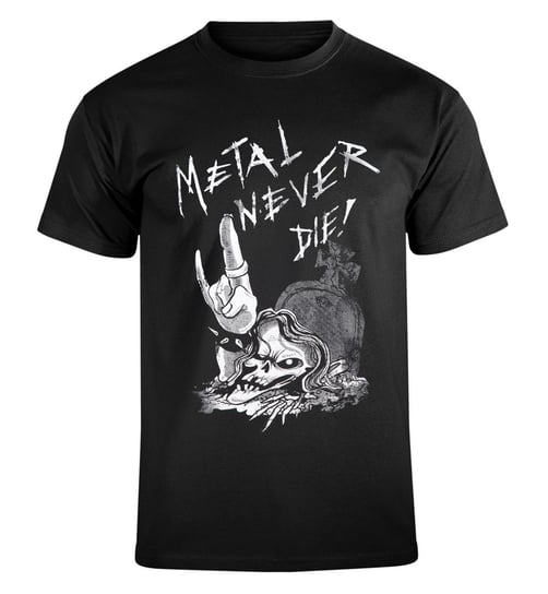 koszulka METAL NEVER DIE!-S Inny producent