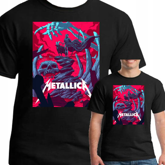 Koszulka Metallica Prezent Metal S 3070 Czarna Inna marka