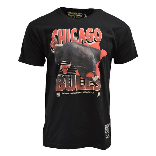 Koszulka Mitchell & Ness NBA Scienic Chicago Bulls Czarna T-Shirt-M Mitchell & Ness