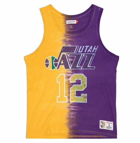 Koszulka Mitchell & Ness NBA Utah Jazz John Stockton Tie Dye Cotton Tank-M Mitchell & Ness