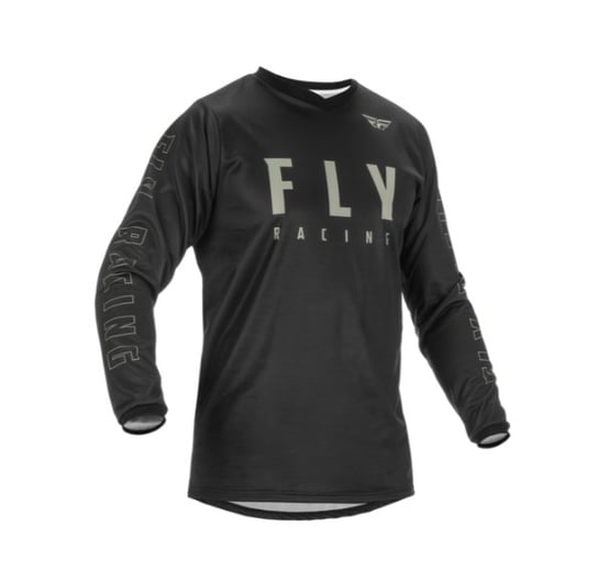 Koszulka motocyklowa Fly Racing F-16, kolor czarny/szary, rozmiar 2XL Fly