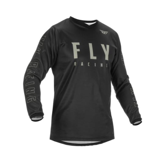 Koszulka motocyklowa Fly Racing Youth F-16, kolor czarny/szary, rozmiar XL Fly
