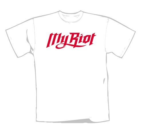 Koszulka My Riot Logo (White, Men's, Size: Xl) Merchlabel
