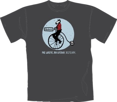 Koszulka Myslovitz Bicykl (Graphite, Men's, Size: S) Merchlabel