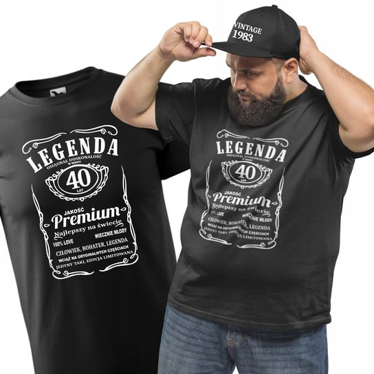 Koszulka Na 40 Urodziny Legenda 40 Premium Super Prezent Dla Niego Męska 3Xl/Aradena Inna marka