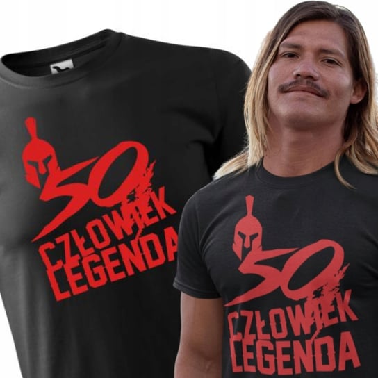 Koszulka na 50 urodziny 50 Człowiek Legenda Sparta Super prezent dla Niego męska 5XL/Aradena Inna marka