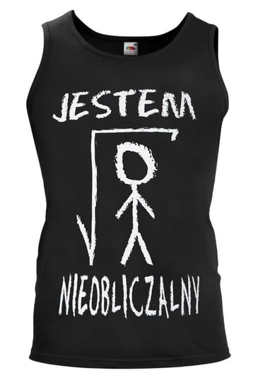 koszulka na ramiączkach JESTEM NIEOBLICZALNY-XL Inny producent