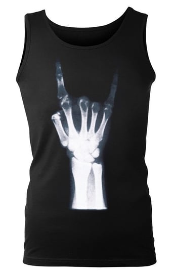 koszulka na ramiączkach X-RAY HAND - MANO CORNUTA-L Inny producent