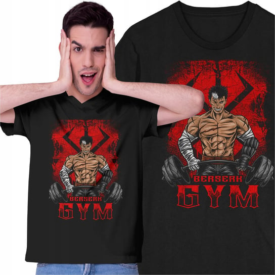 Koszulka na Siłownię Trening Berserk Gym Anime Manga Najemnik Guts Inna marka