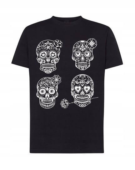 Koszulka nadruk czaszki Día de Muertos r.XXL Inna marka