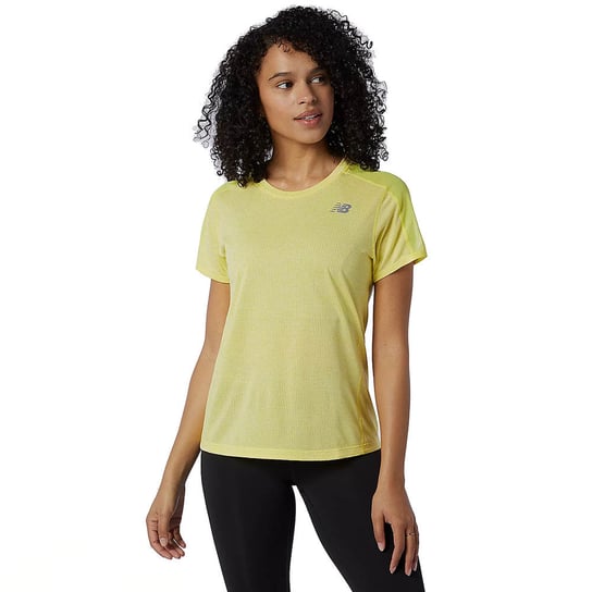 Koszulka New Balance Impact Run Short Sleeve W Żółta (WT01234FTL) New Balance