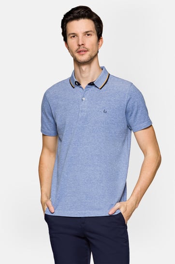 Koszulka Niebieska Polo Hubert Lancerto