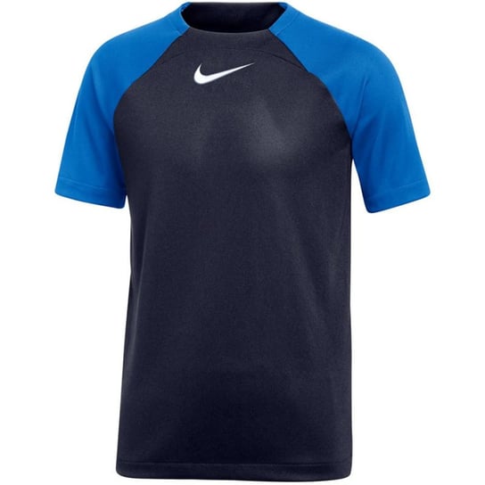 Koszulka Nike DF Academy Pro SS Top K Jr DH9277 (kolor Granatowy. Niebieski, rozmiar S) Nike