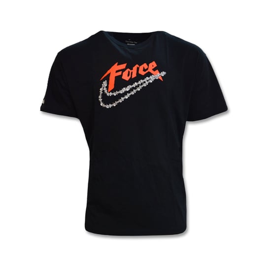 Koszulka Nike Force Swoosh M90 T-Shirt Black - Dn2974-010-L Nike
