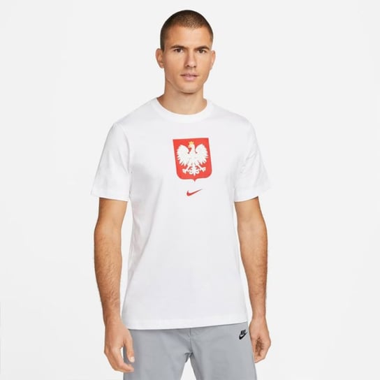 Koszulka Nike Polska Crest M DH7604 (kolor Biały, rozmiar M) Nike