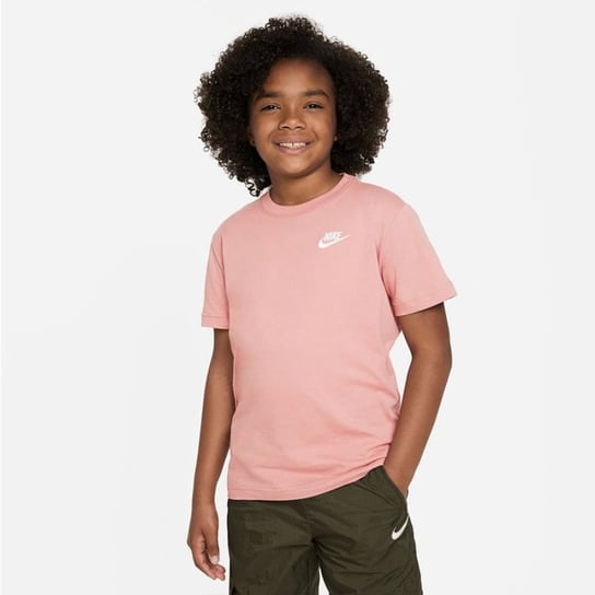 Koszulka Nike Sportswear Jr FD0927 (kolor Czerwony, rozmiar L (147-158)) Nike Sportswear