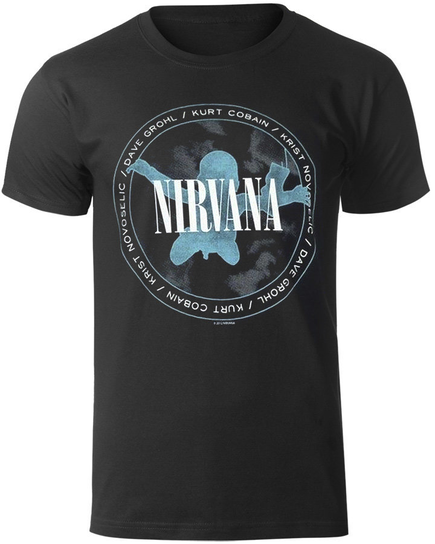 koszulka NIRVANA - NEVERMIND SILHOUETTE-L Inna marka