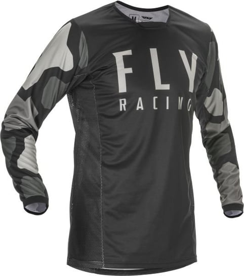 Koszulka off road FLY RACING KINETIC K221 kolor czarny/szary Fly