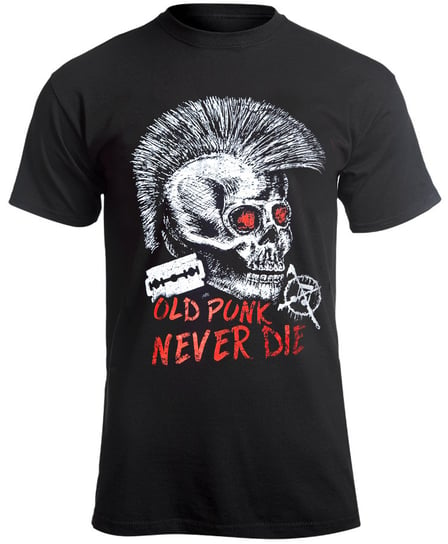 koszulka OLD PUNK NEVER DIE-L Inny producent