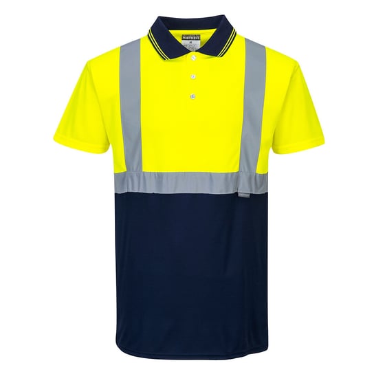 koszulka ostrzegawcza polo Żółty Granat 3XL Portwest