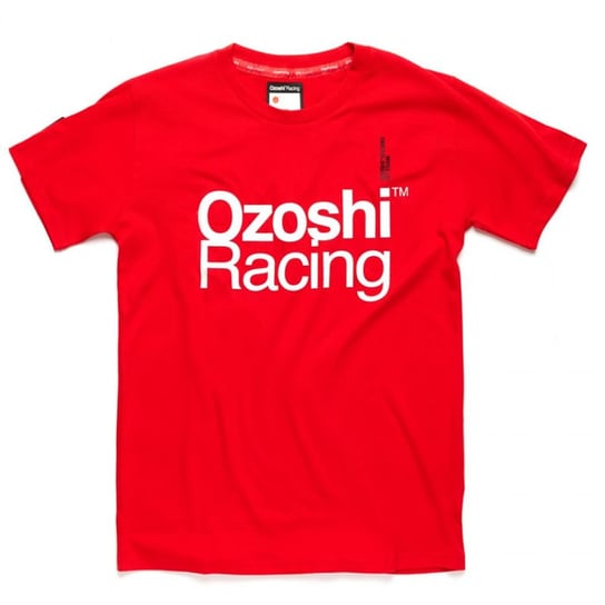 Koszulka Ozoshi Satoru M O20TSRACE006 (kolor Czerwony, rozmiar L) Ozoshi