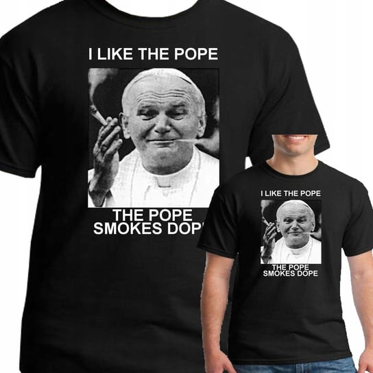 Koszulka Papież Jan Paweł Eminem Xxl 2092 Czarna Inna marka