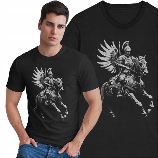 Koszulka Patriotyczna Husaria Husarz Koń Polska Walcząca Prezent - Inna ...